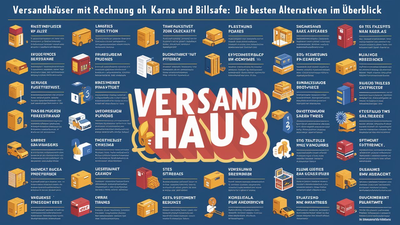 alle versandhäuser mit rechnung ohne klarna und billsafe