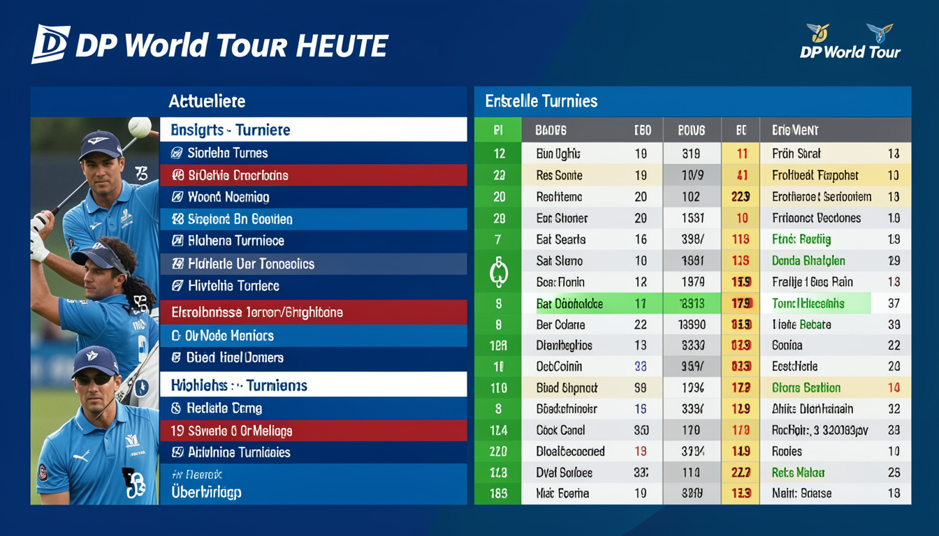 dp world tour oggi