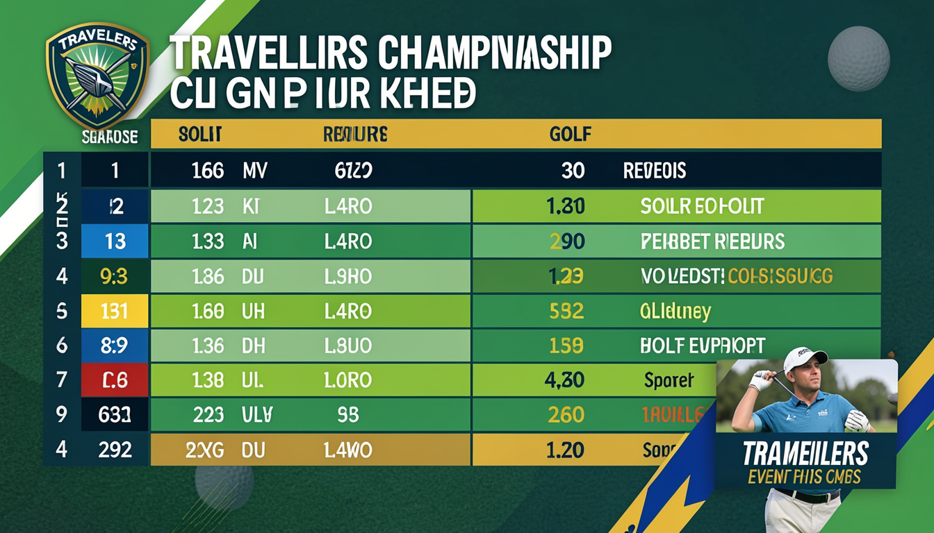 travellers championship leaderboard